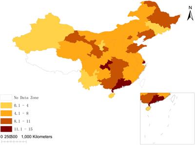 Allocating inter-provincial CEA in China based on the utility perspective --a method for improving the variable weight function